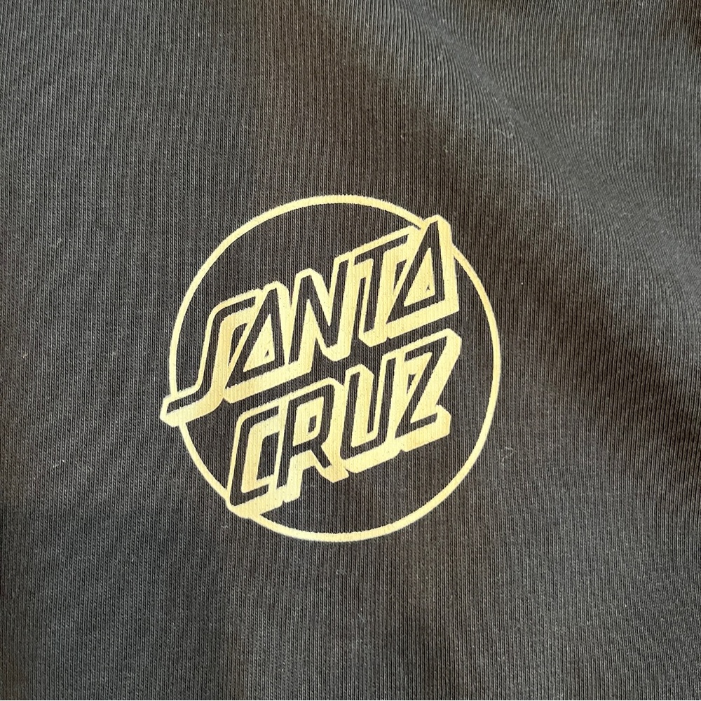 NWT Santa Cruz Black graphic Sweatshirt - Picture 3 of 8